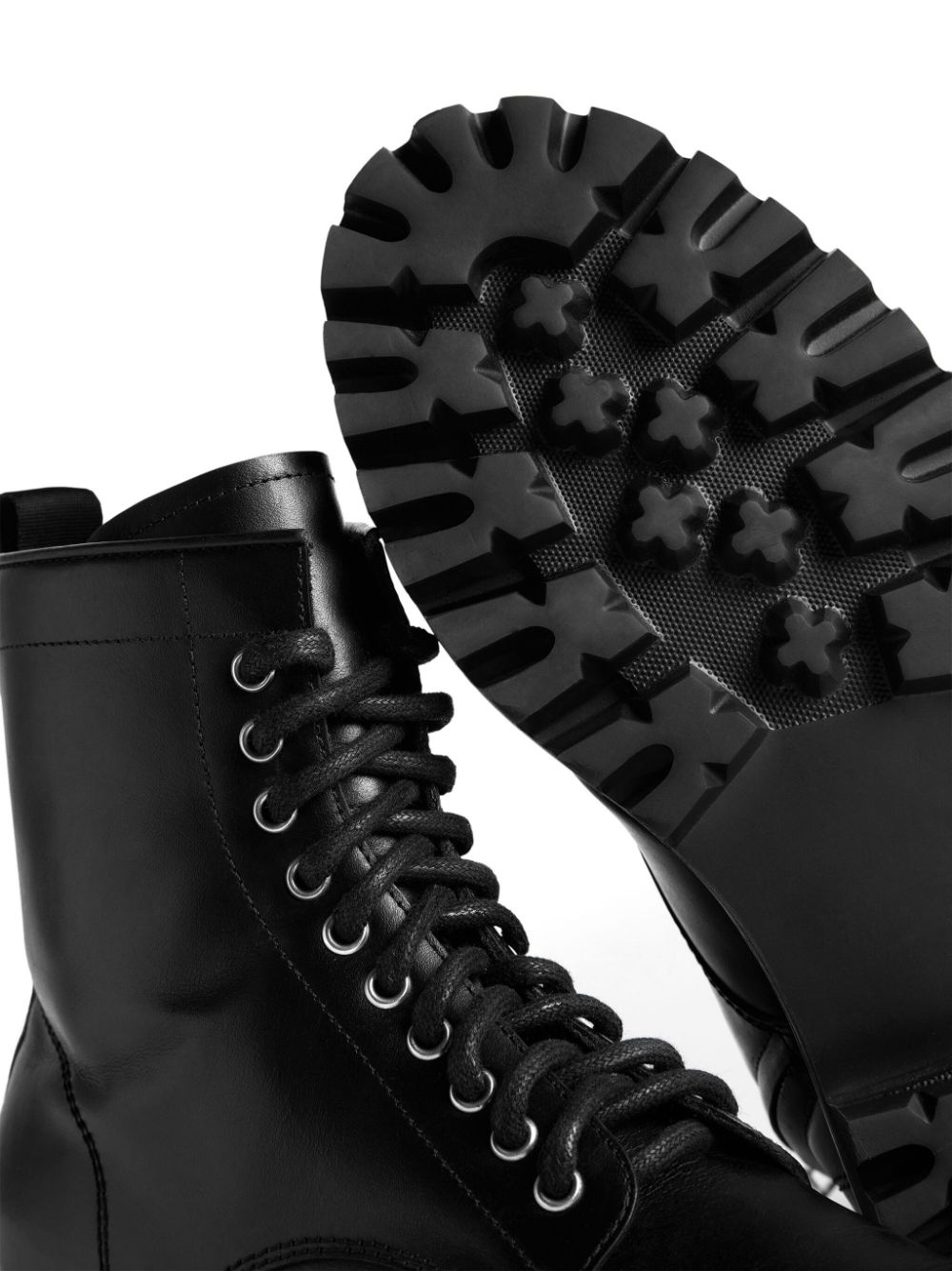 Icon leather ankle boots - 5