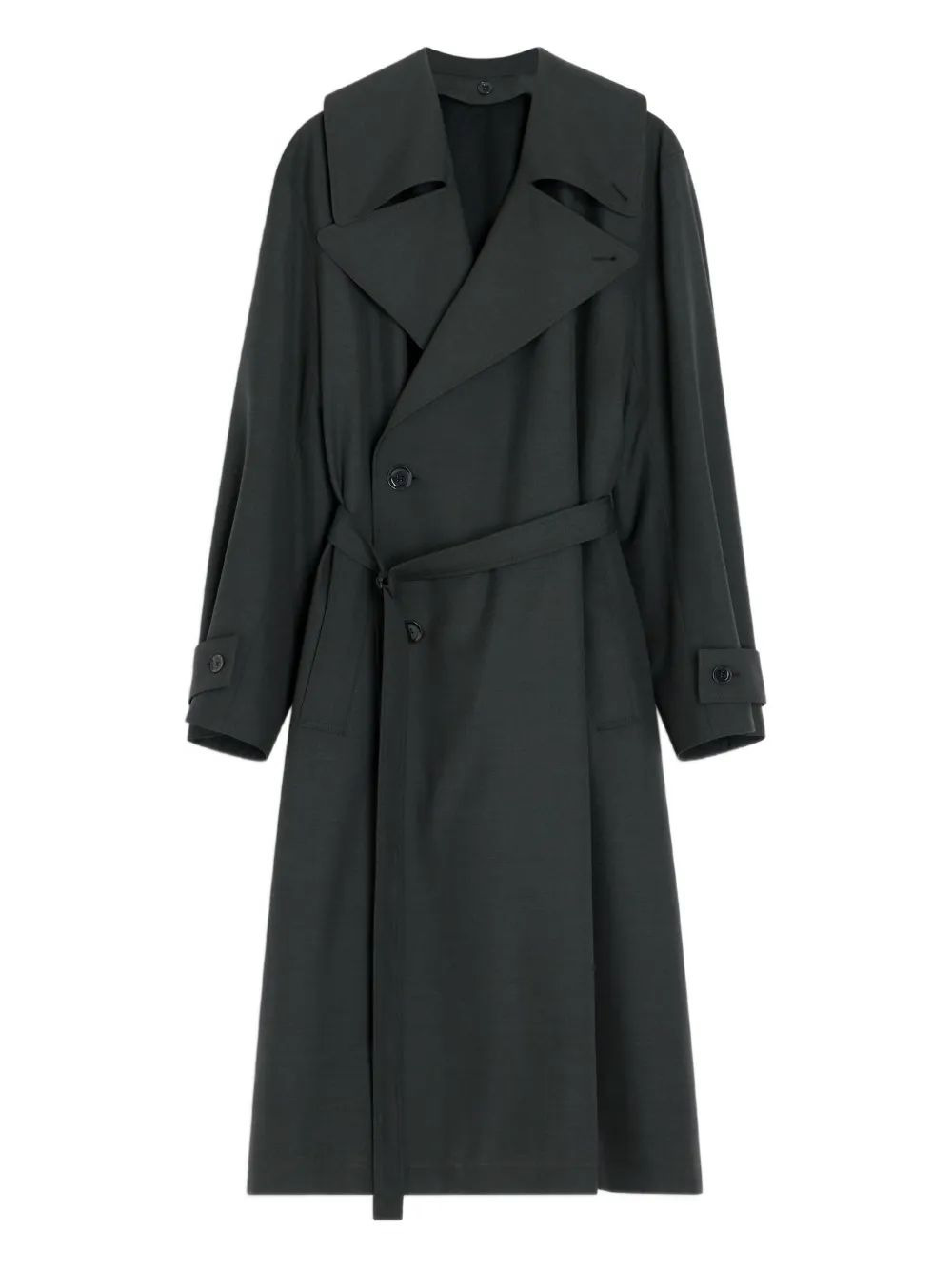 TRENCH COAT WITH DETACHABLE LINING (COAL) - 1