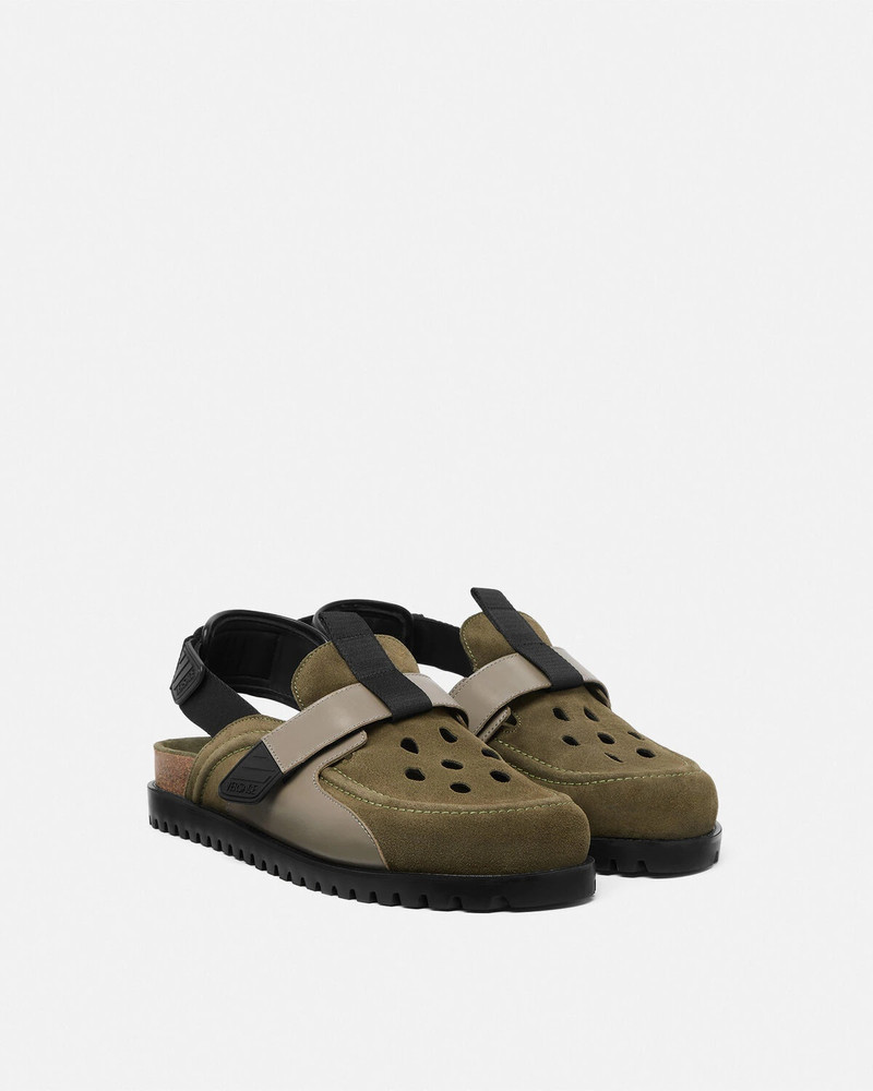 VERSACE Suede Mules outlook