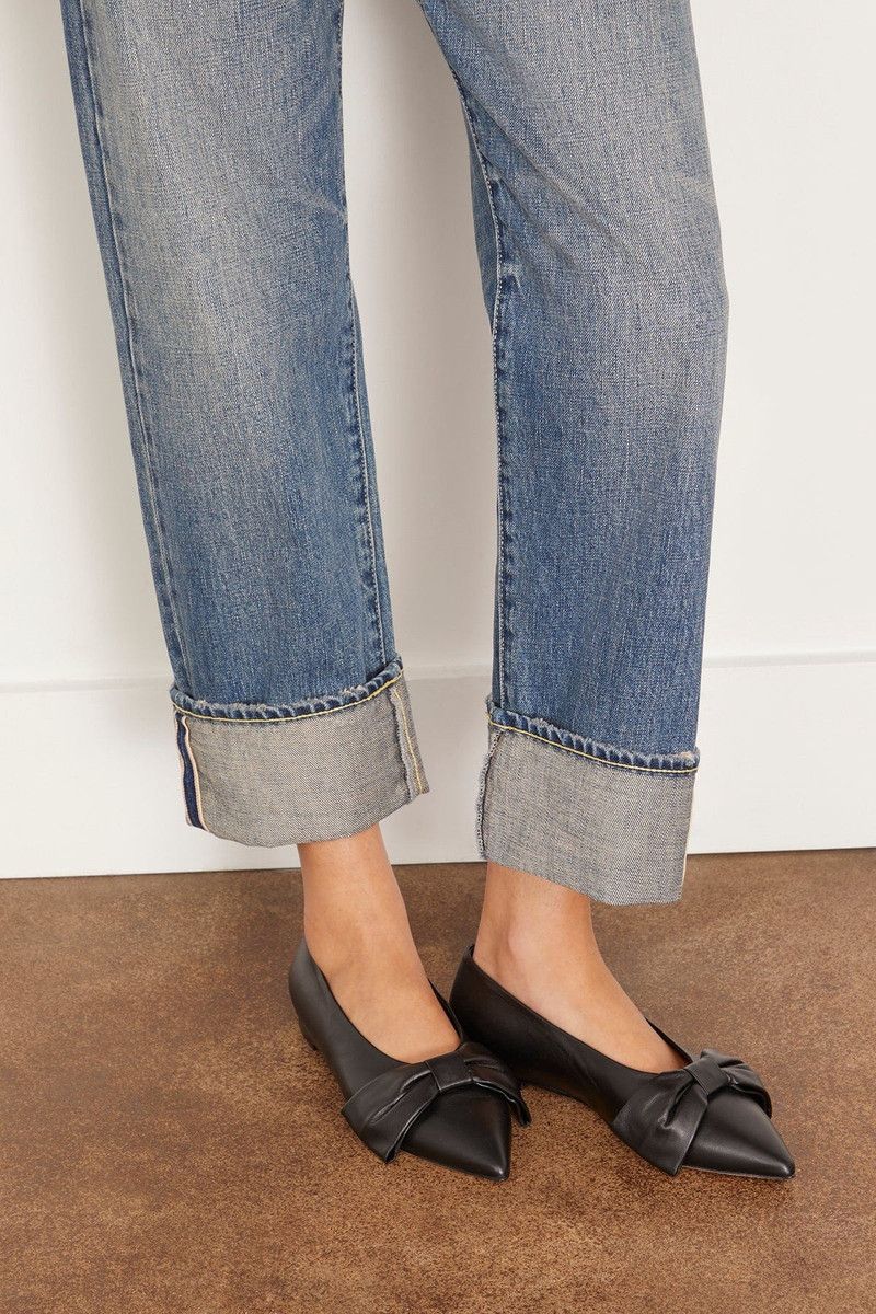 DEAR FRANCES Bow Pump in Black outlook