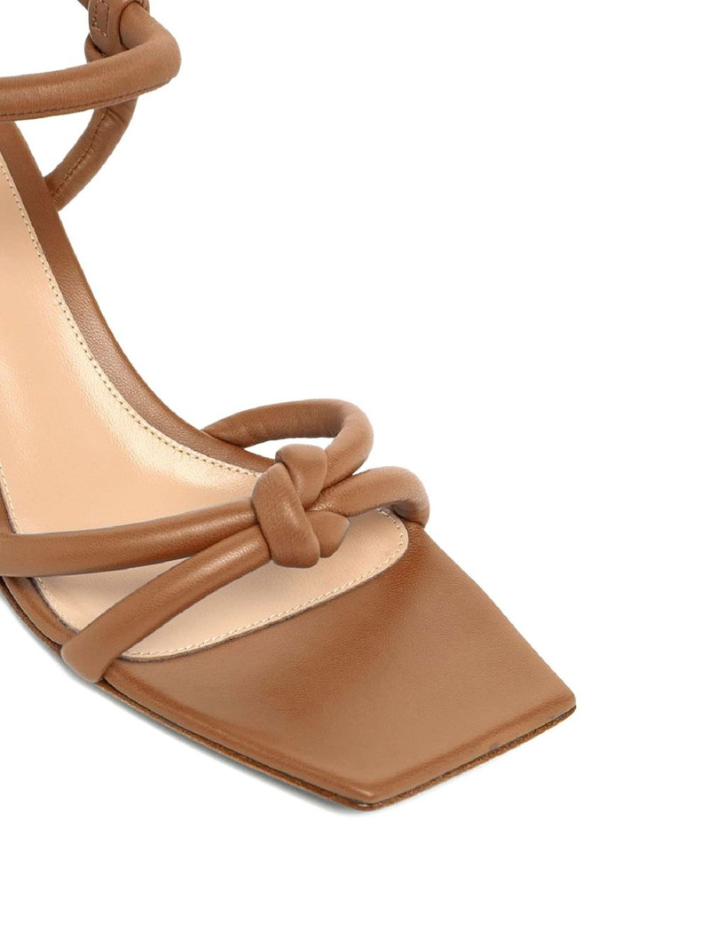 Gianvito Rossi 55mm Juno leather sandals outlook