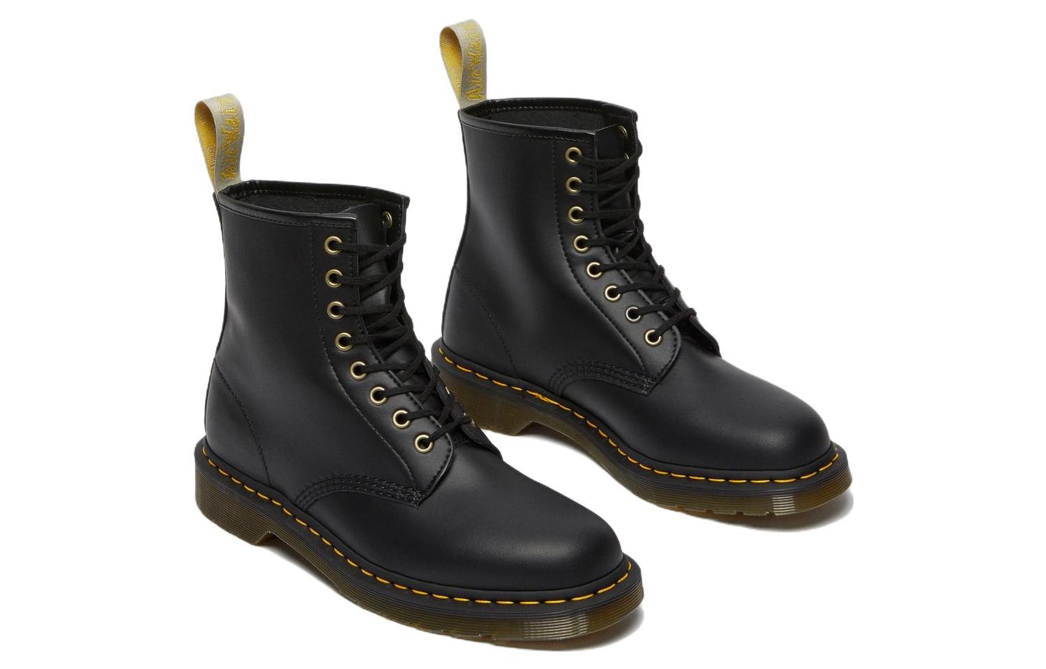 Dr. Martens Vegan 1460 'Felix Rub Off - Black' 14045001 - 3