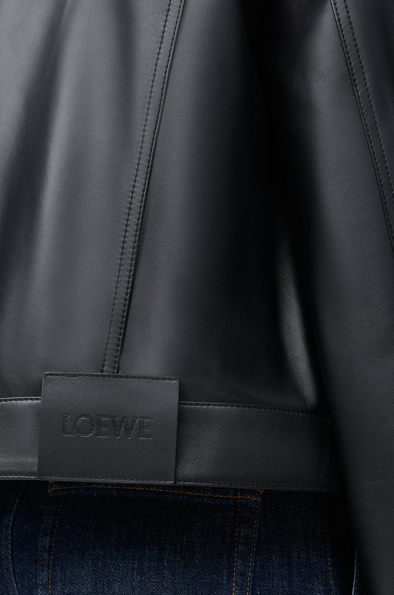 Cardigan in nappa lambskin 5