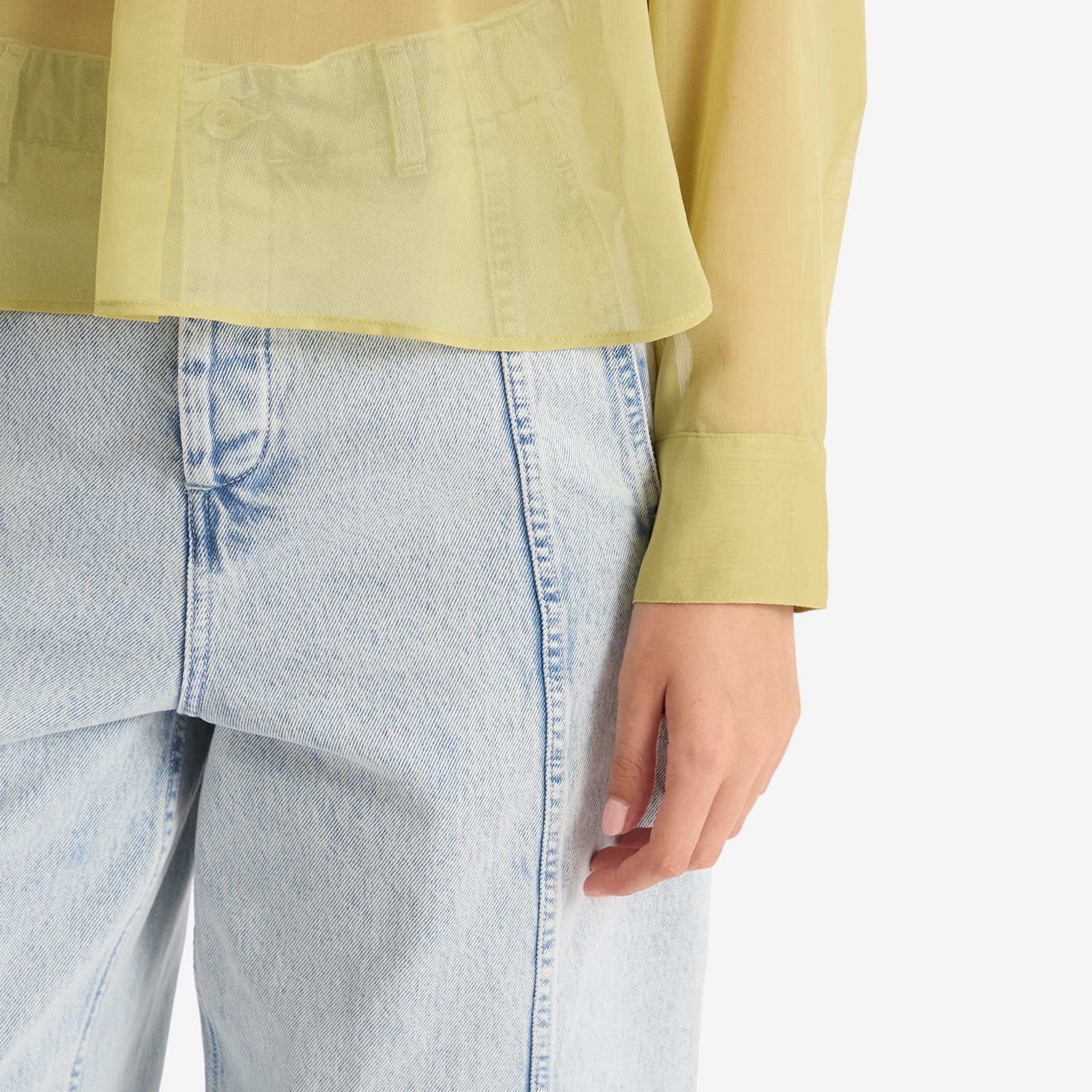 YMC Displaced Seam Jeans - 5
