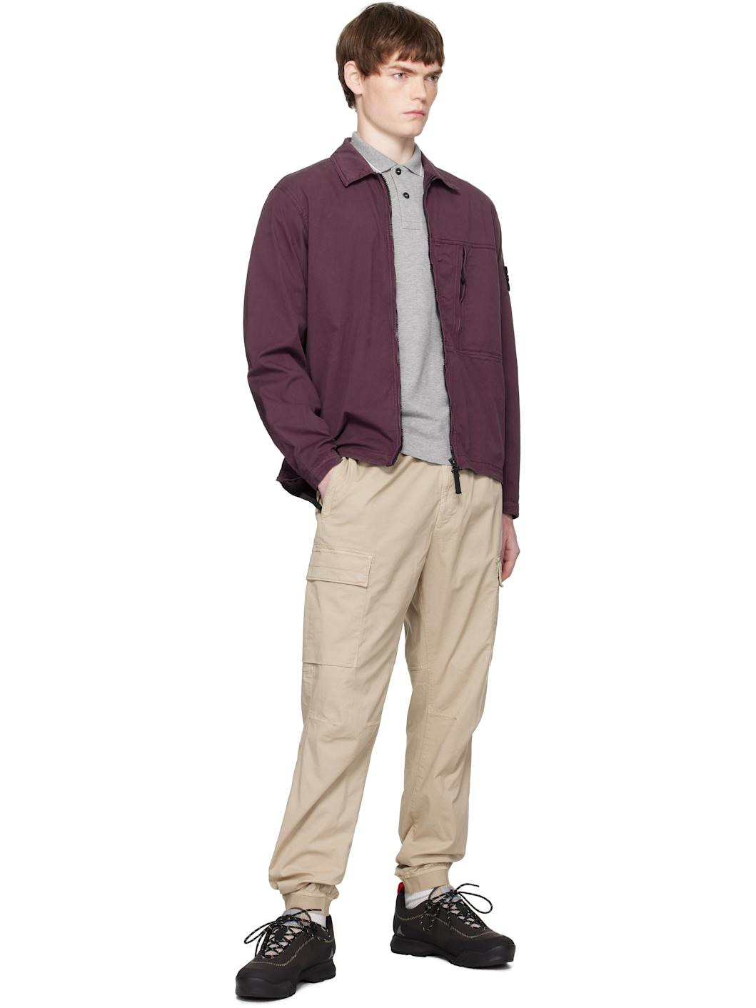Beige 3100031 Tela Paracadute Cargo Pants - 5