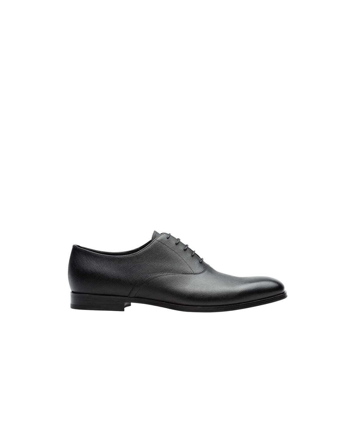 Smooth Saffiano leather Oxford shoes - 2