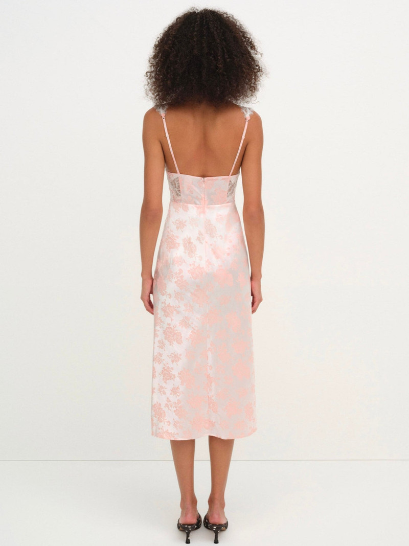 Audrey Jacquard Midi Slip 6