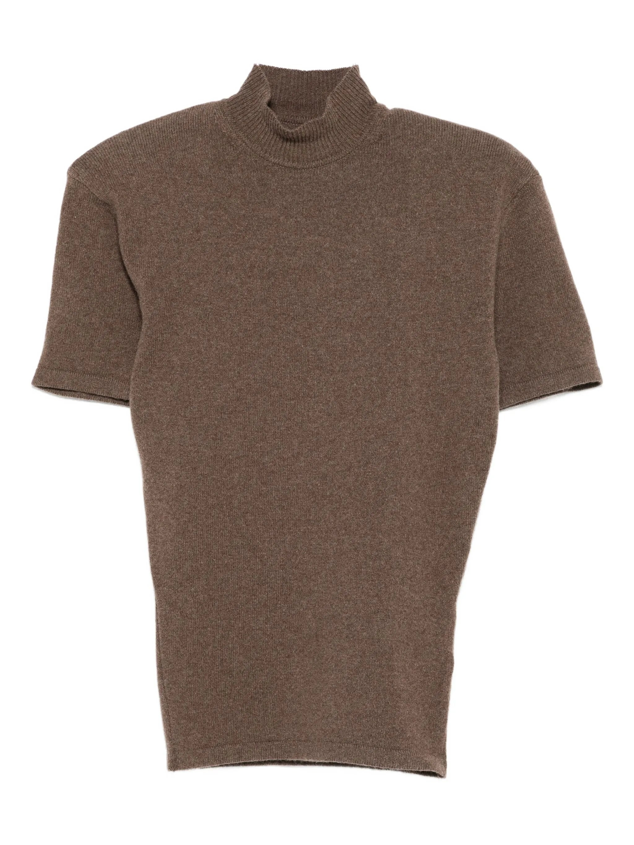Jacquemus High-neck Short-sleeve Top - 1
