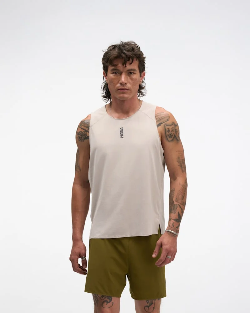 Men's EveryRun Tank Top in River Rock Grey - 1