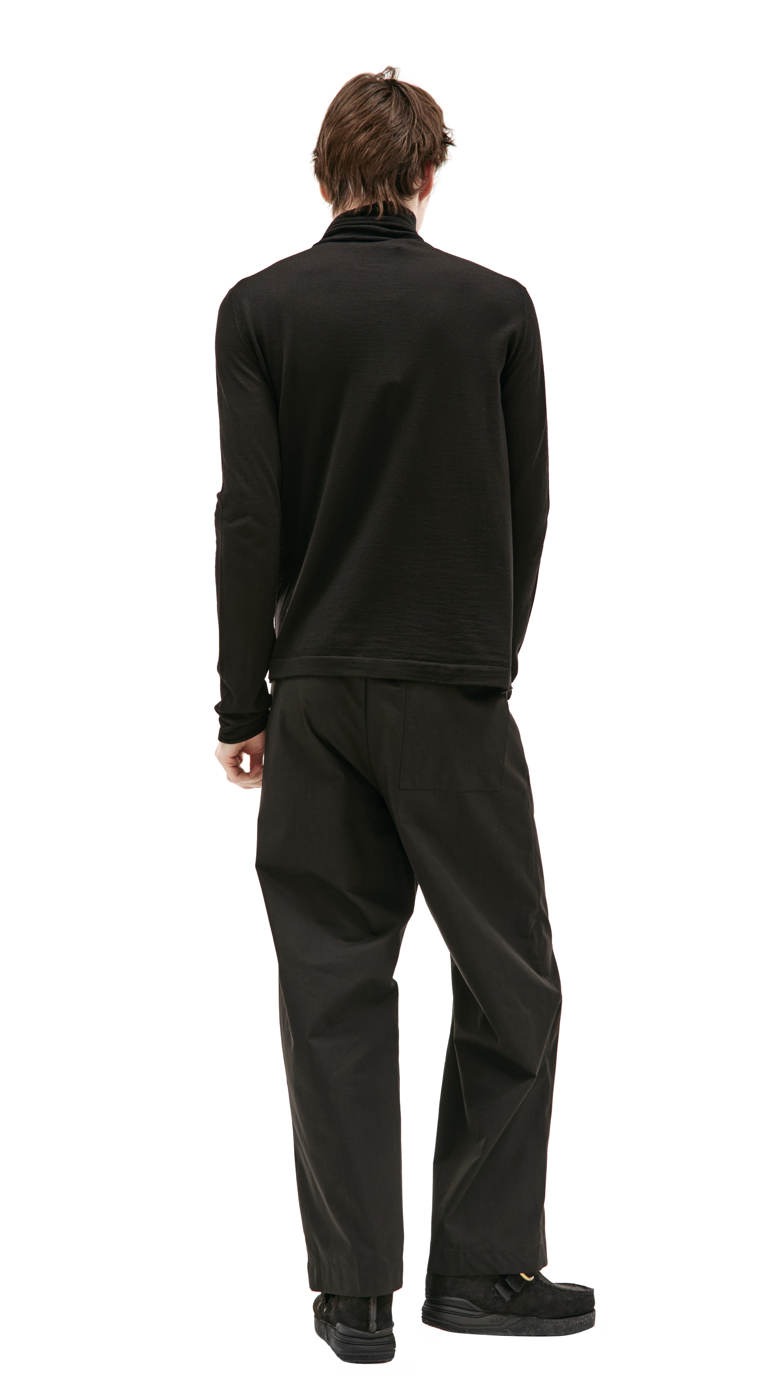 BLACK WOOL TURTLENCK - 3