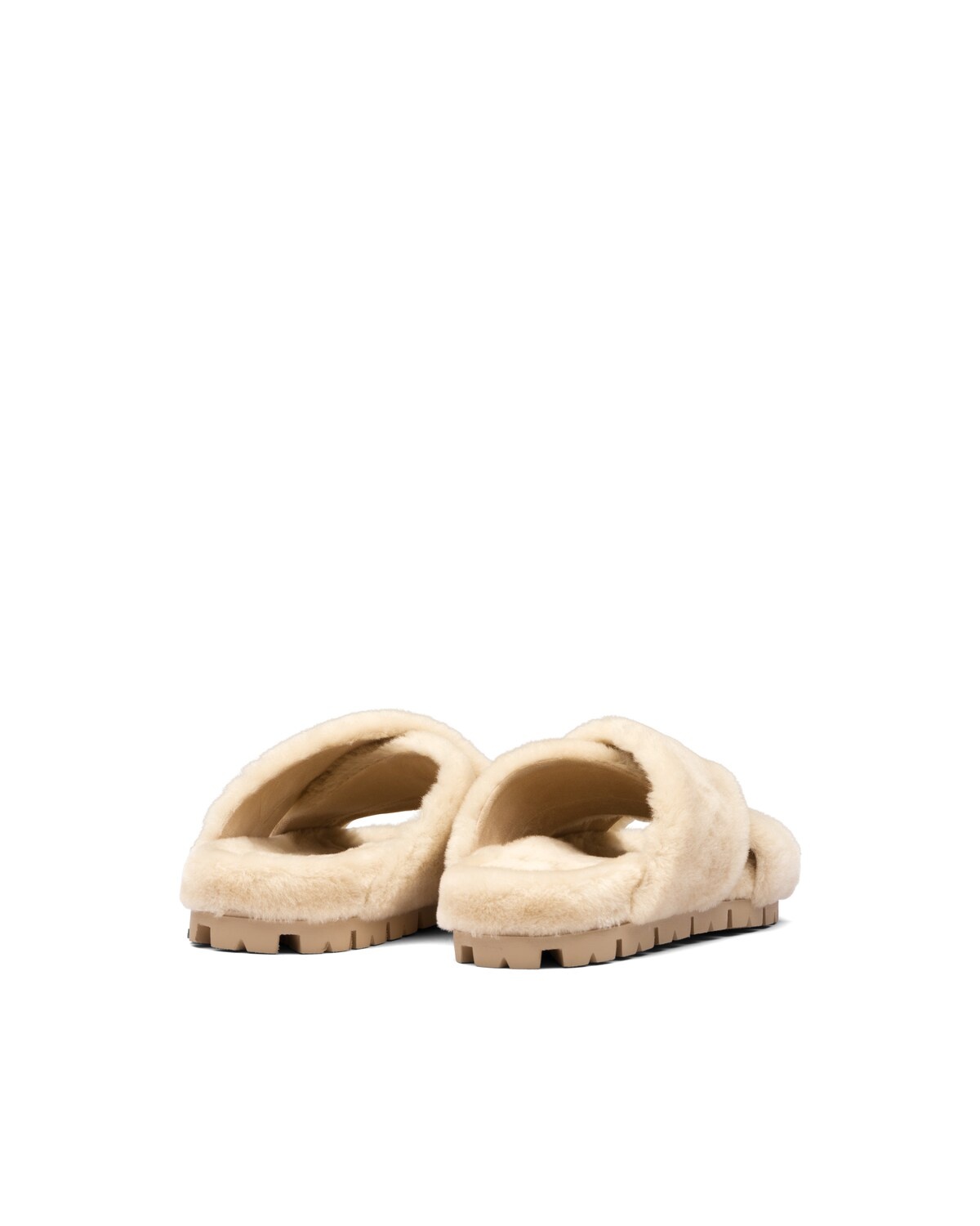 Shearling sandals - 5
