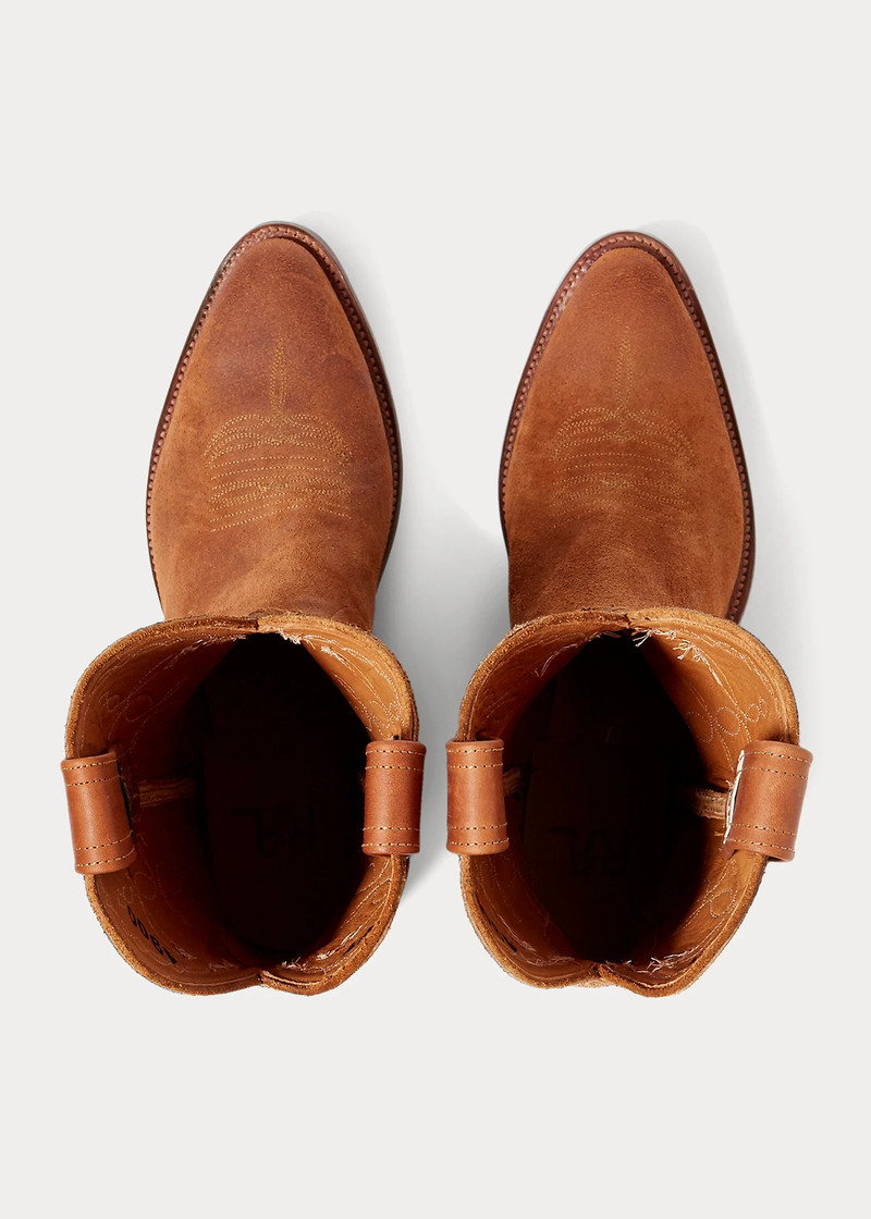 Plainview Suede Cowboy Boot 3