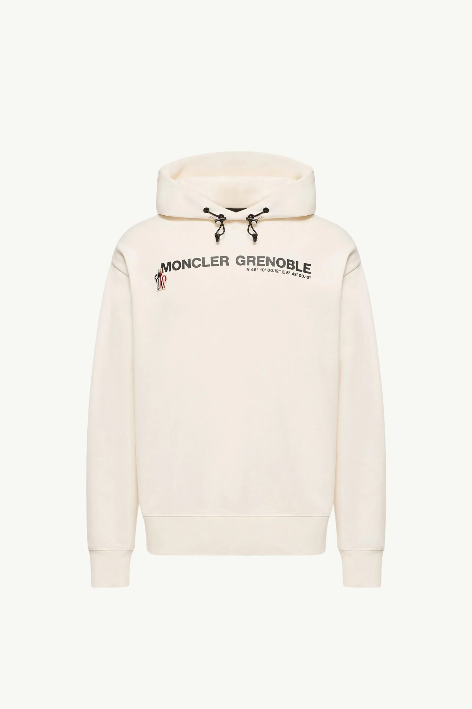 Coordinates Logo Cotton Hoodie - 1