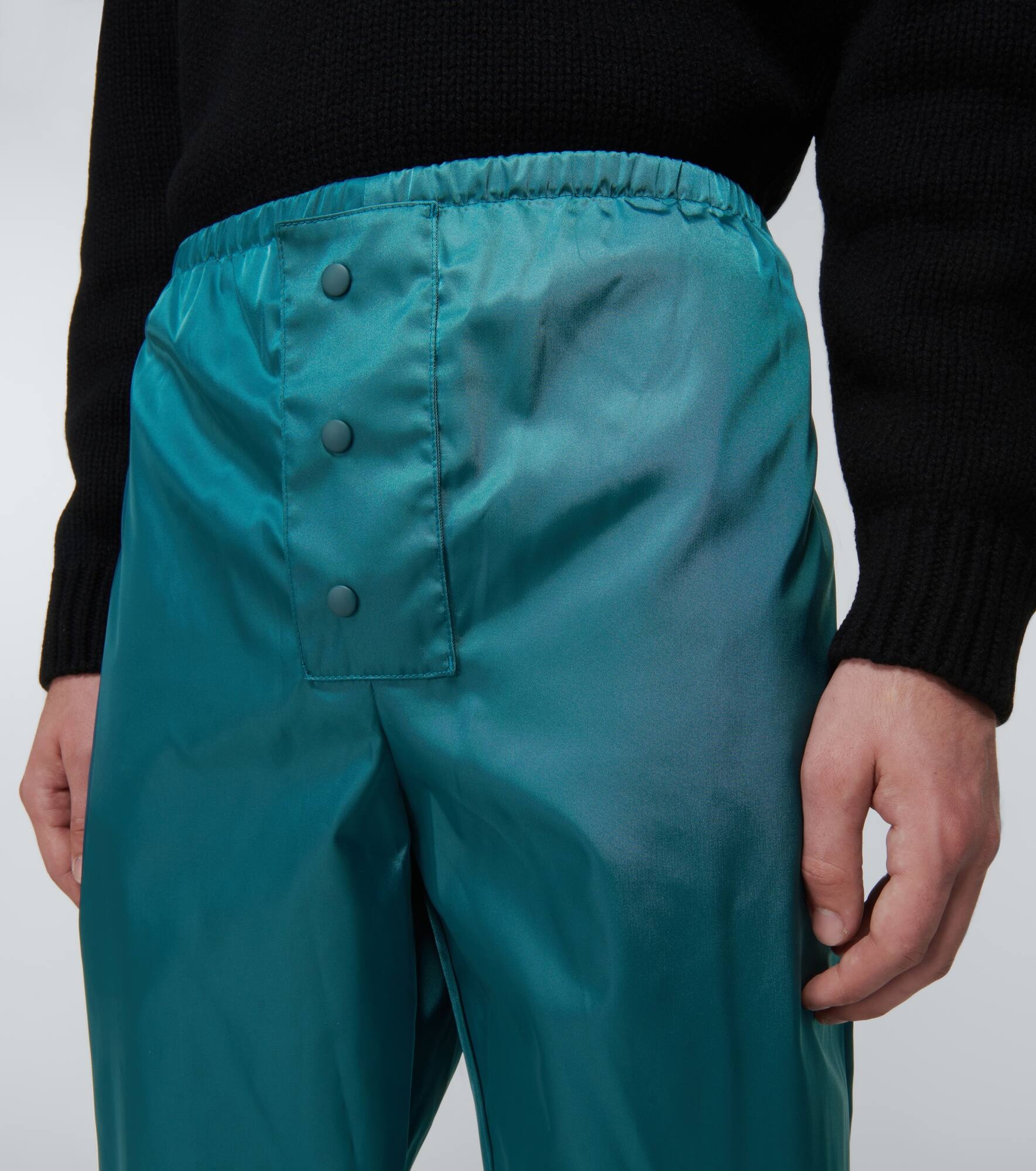 Re-Nylon track pants - 5