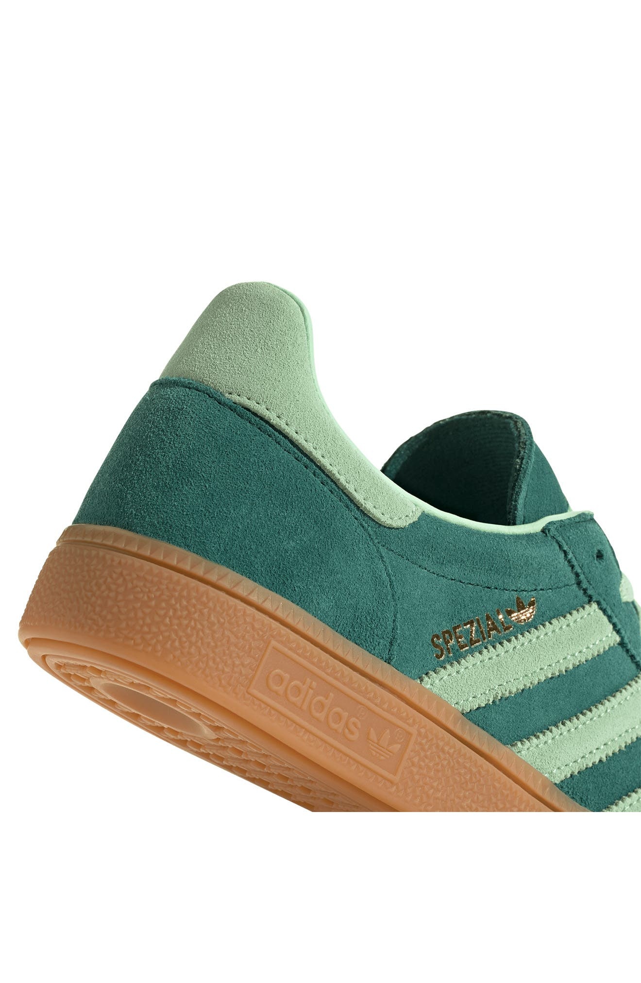 adidas Handball Spezial Sneaker in Green/green Spark/Gum at Nordstrom - 7