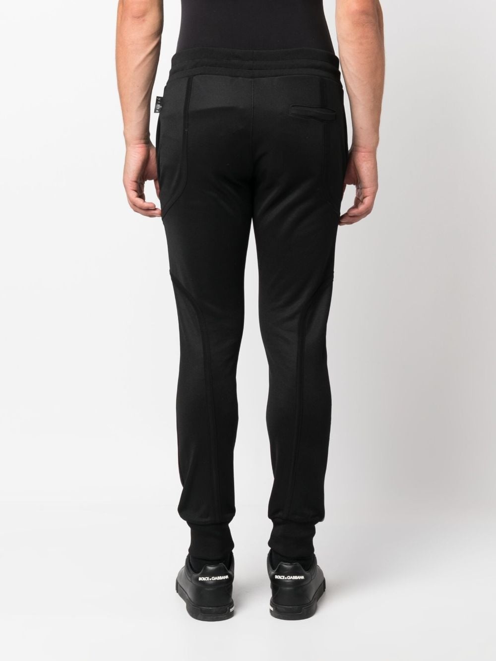 Basic drawstring track pants - 4