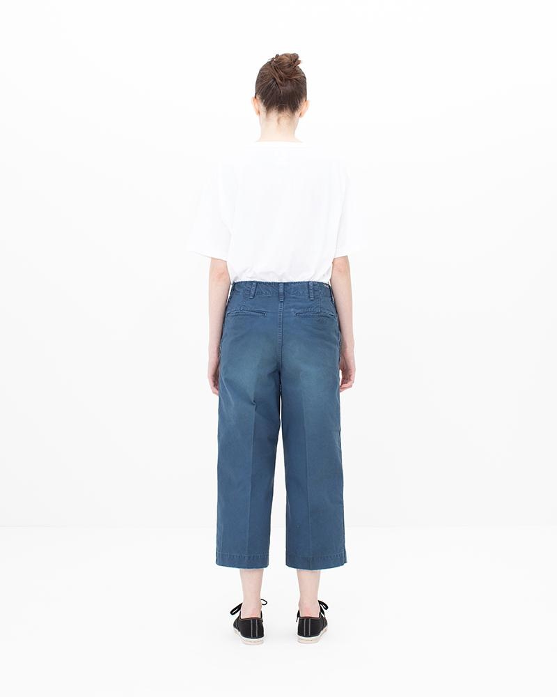 CHINO PANTS CRASH W LT.INDIGO - 4