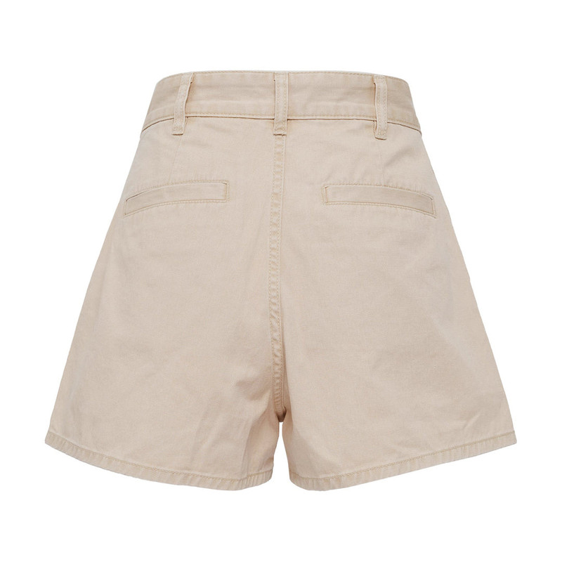 We11done Beige Womens Cargo Pocket Shorts outlook