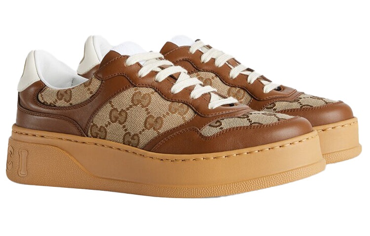 (WMNS) Gucci GG Sneaker 'Beige' 676092-UPG20-2866 - 2