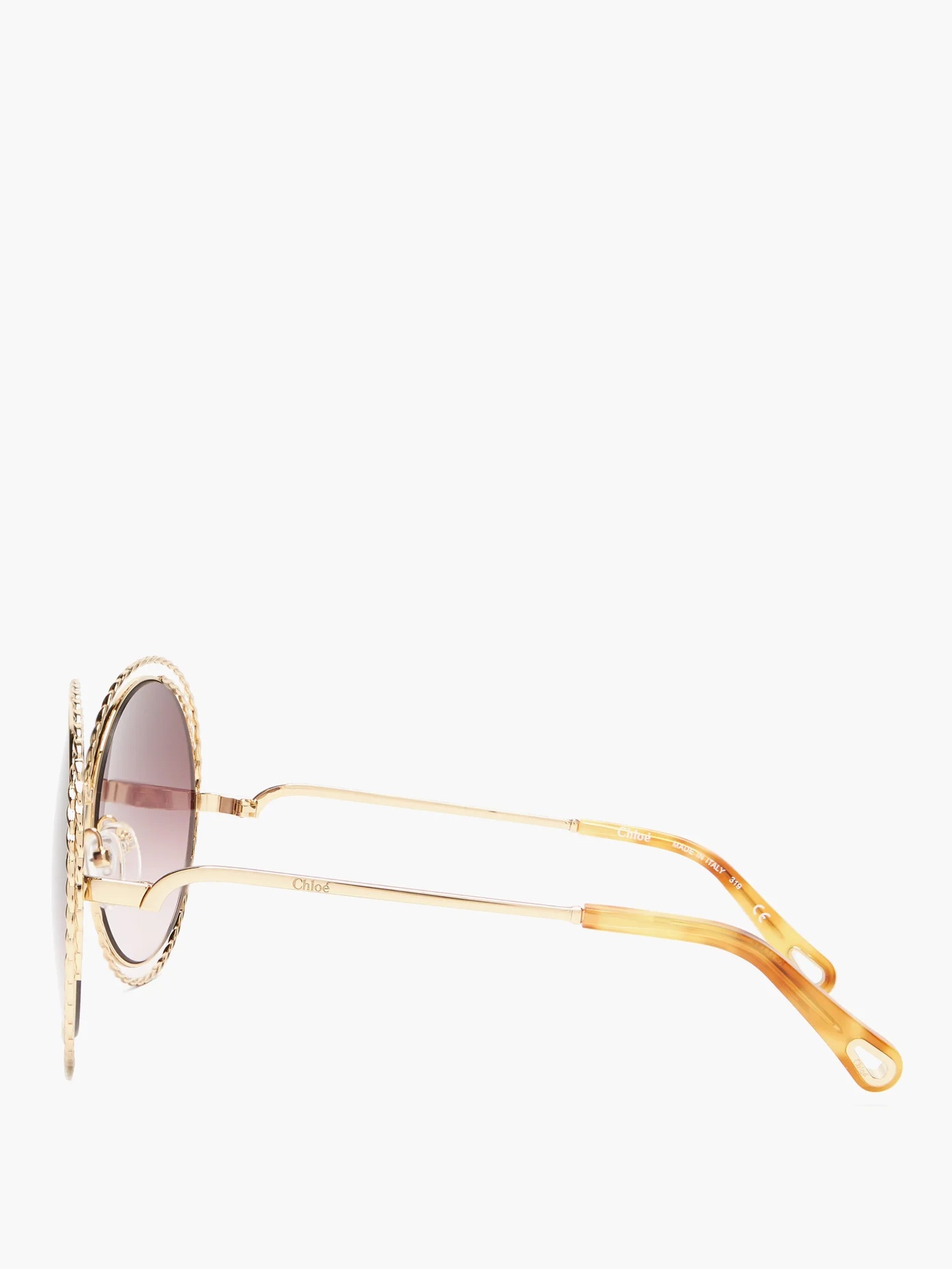 Carlina round metal sunglasses - 4