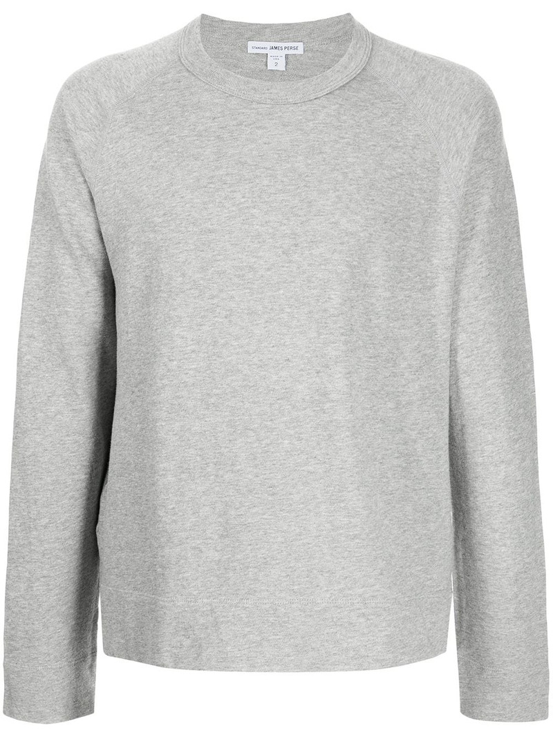 crew neck fleece sweatshirt 1