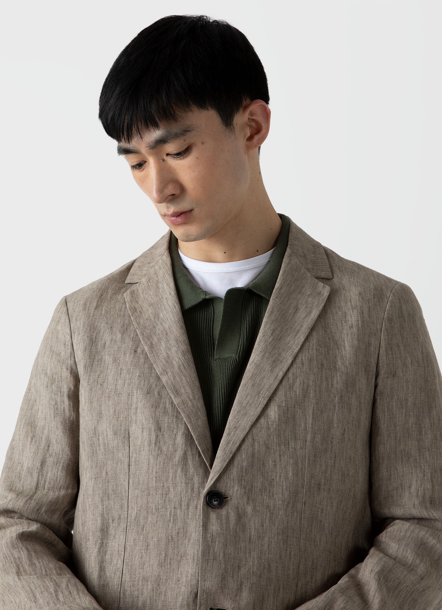 Linen Twin Pocket Jacket - 9