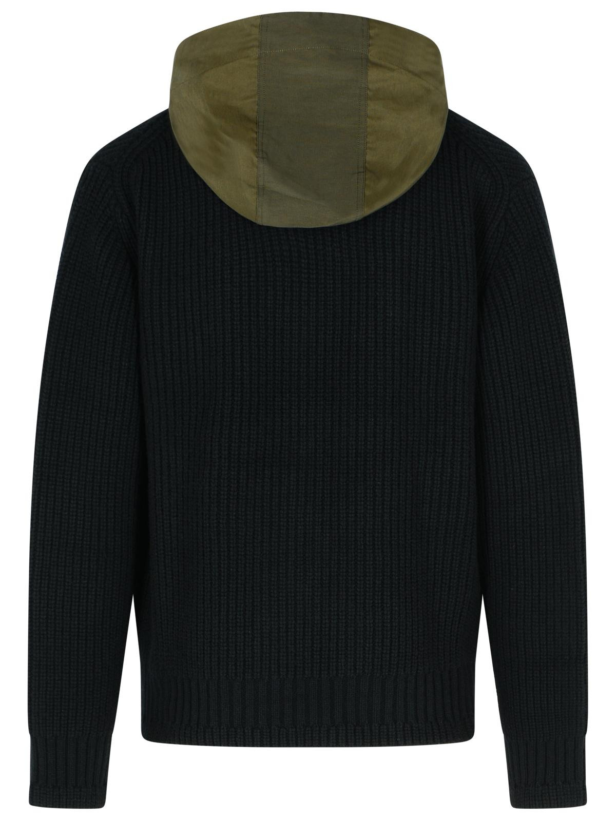 Sacai Black Wool Blend Jacket Men - 3