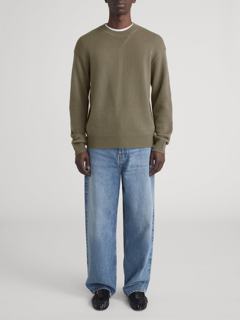 FRAME Suede Patch Sweater outlook