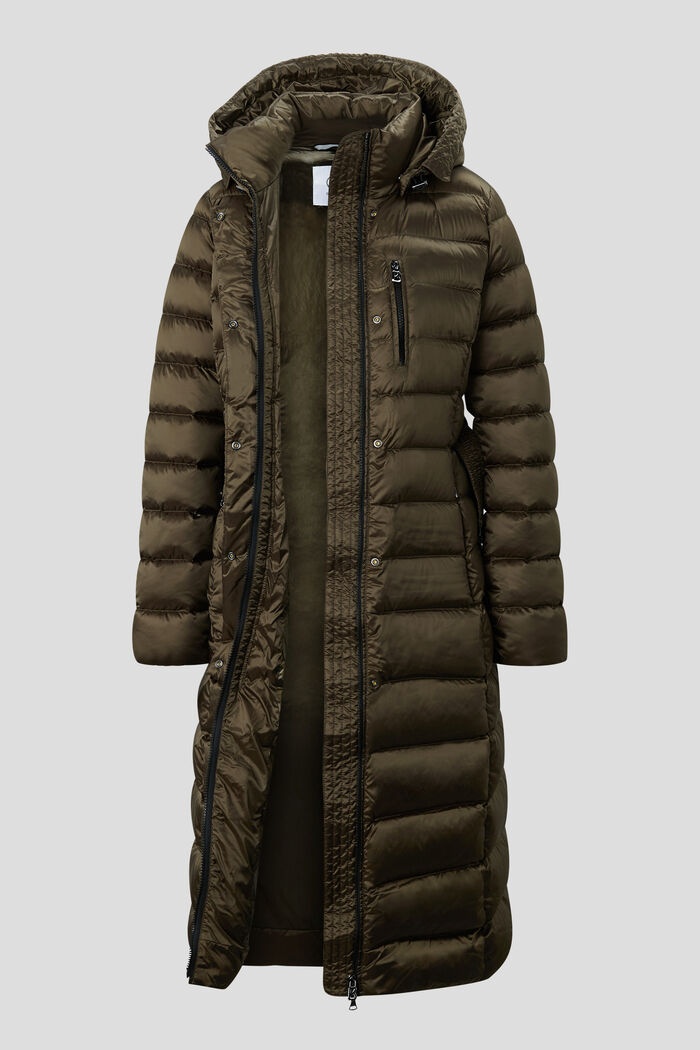Nicole Down coat in Olive green - 6