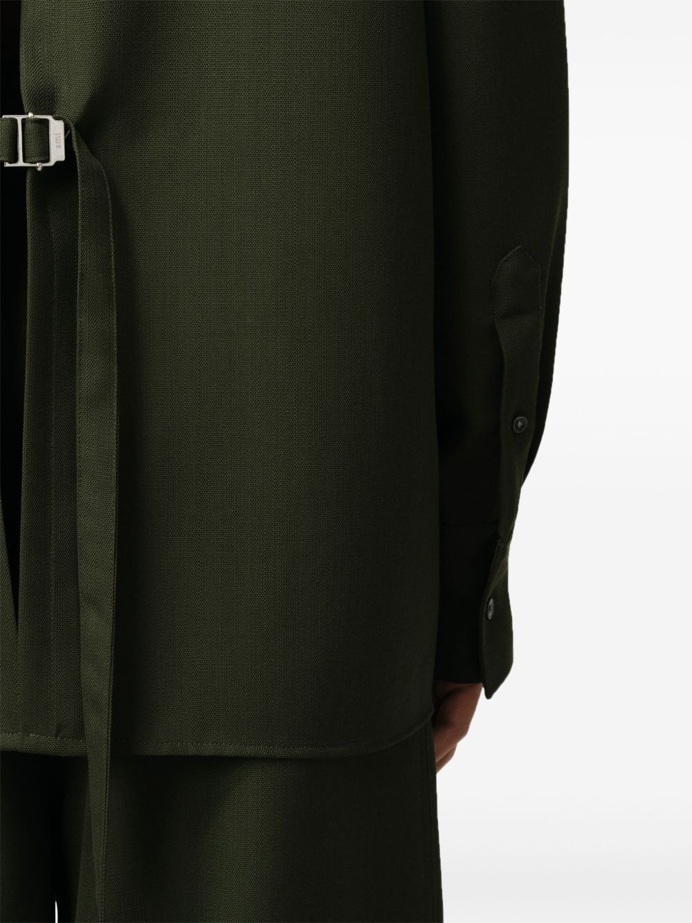 REAR-SLIT SHIRT - 4