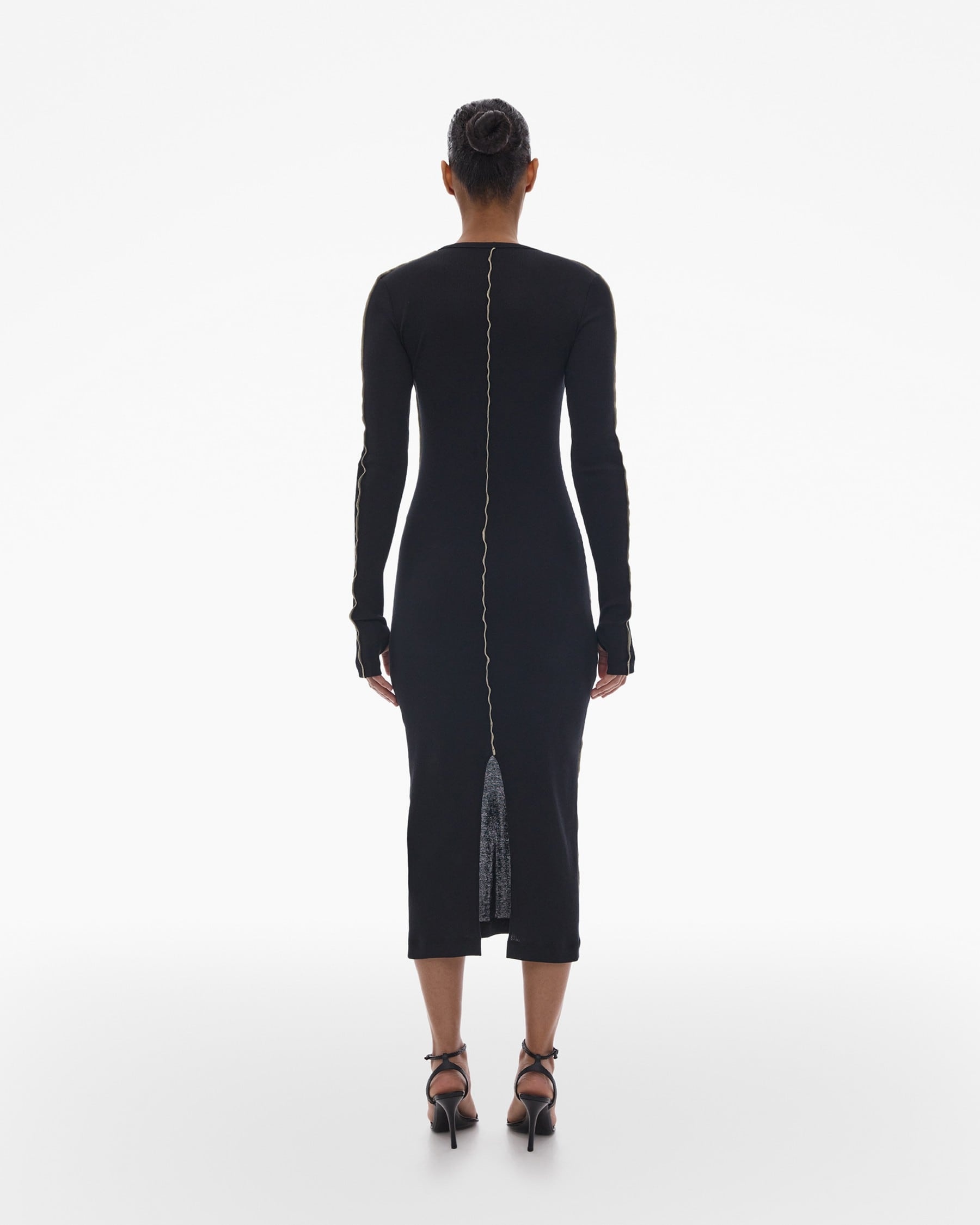 TWISTED MIDI DRESS - 4