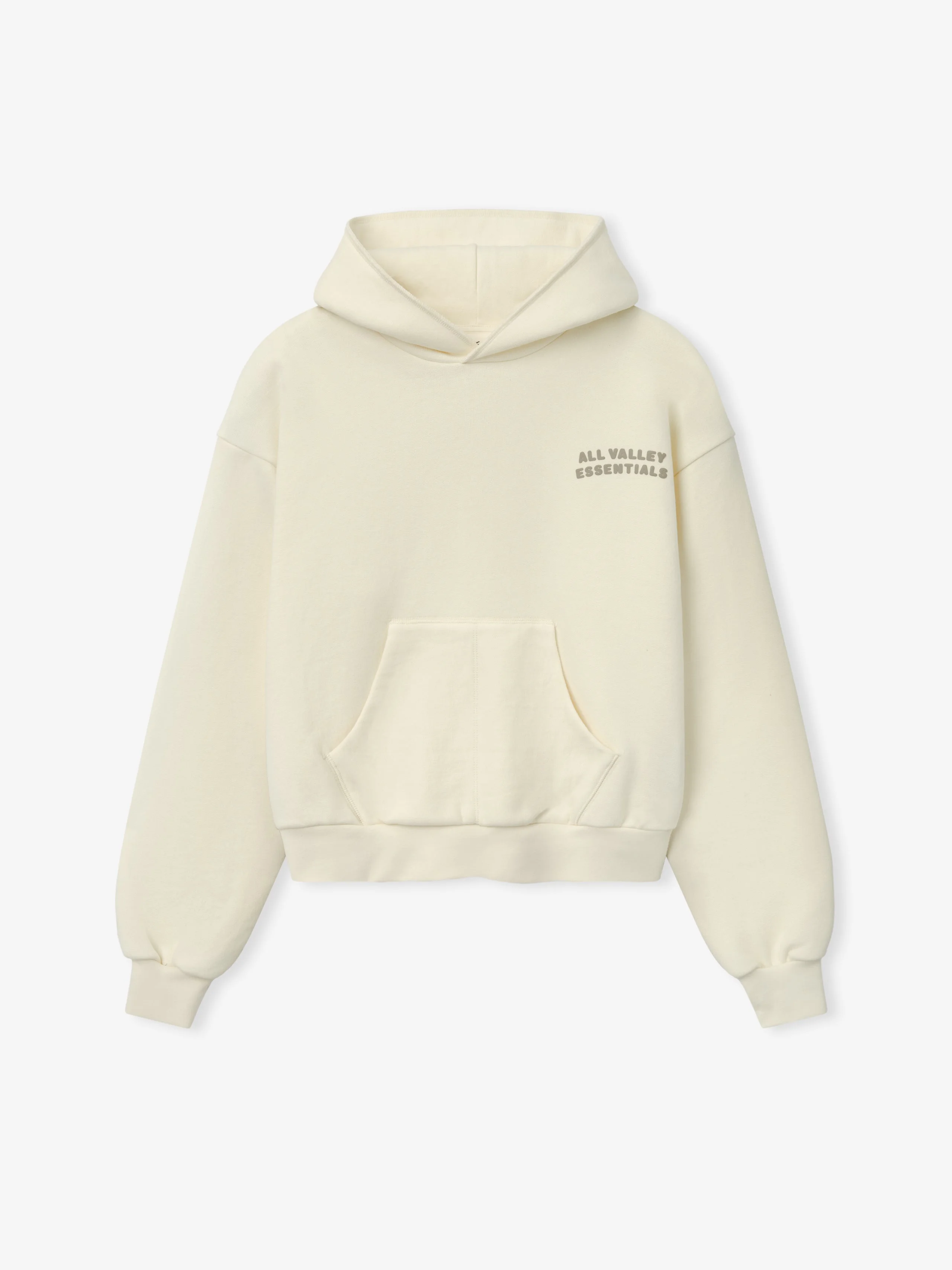 Womens 90s Fleece Hoodie Classic Fit - 1