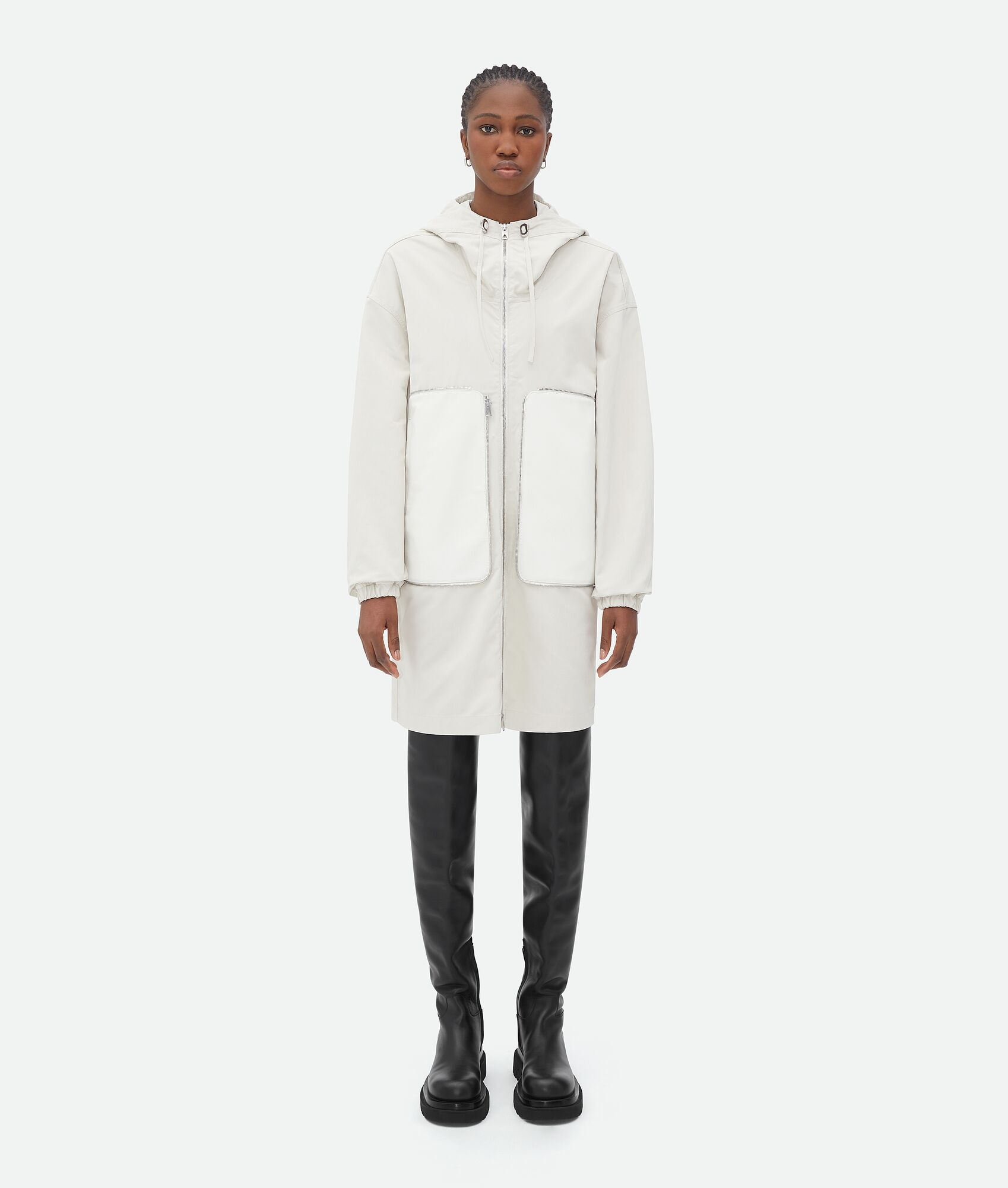 Packable Nylon Parka - 1