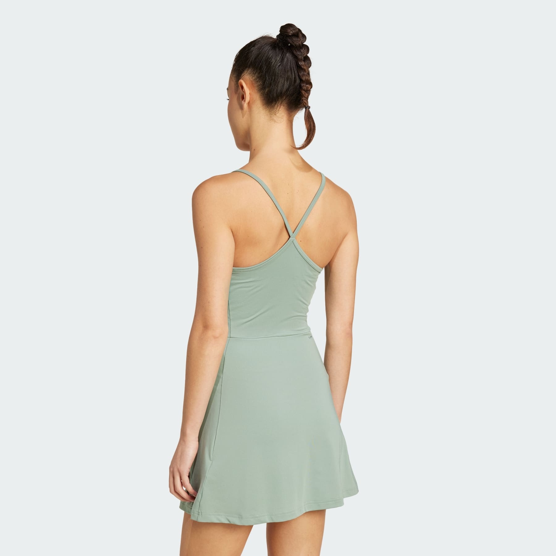 Train Essentials Workout Dress With Integrated Shorts - 3