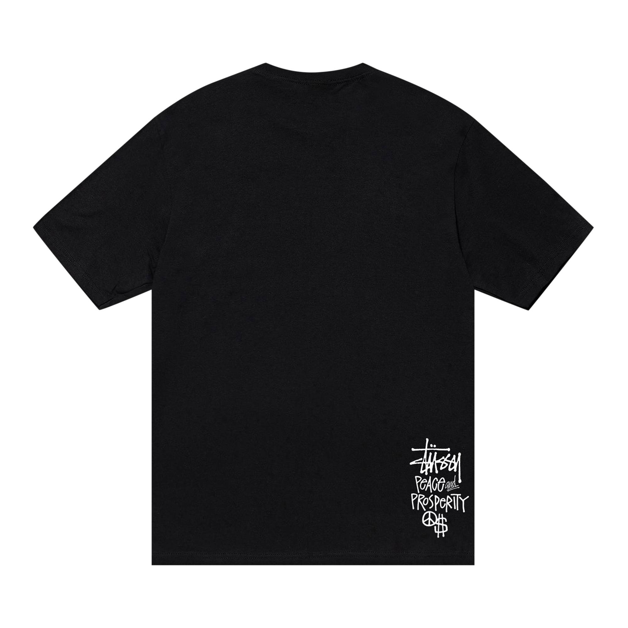 Stussy Peace & Prosperity Tee 'Black' - 2