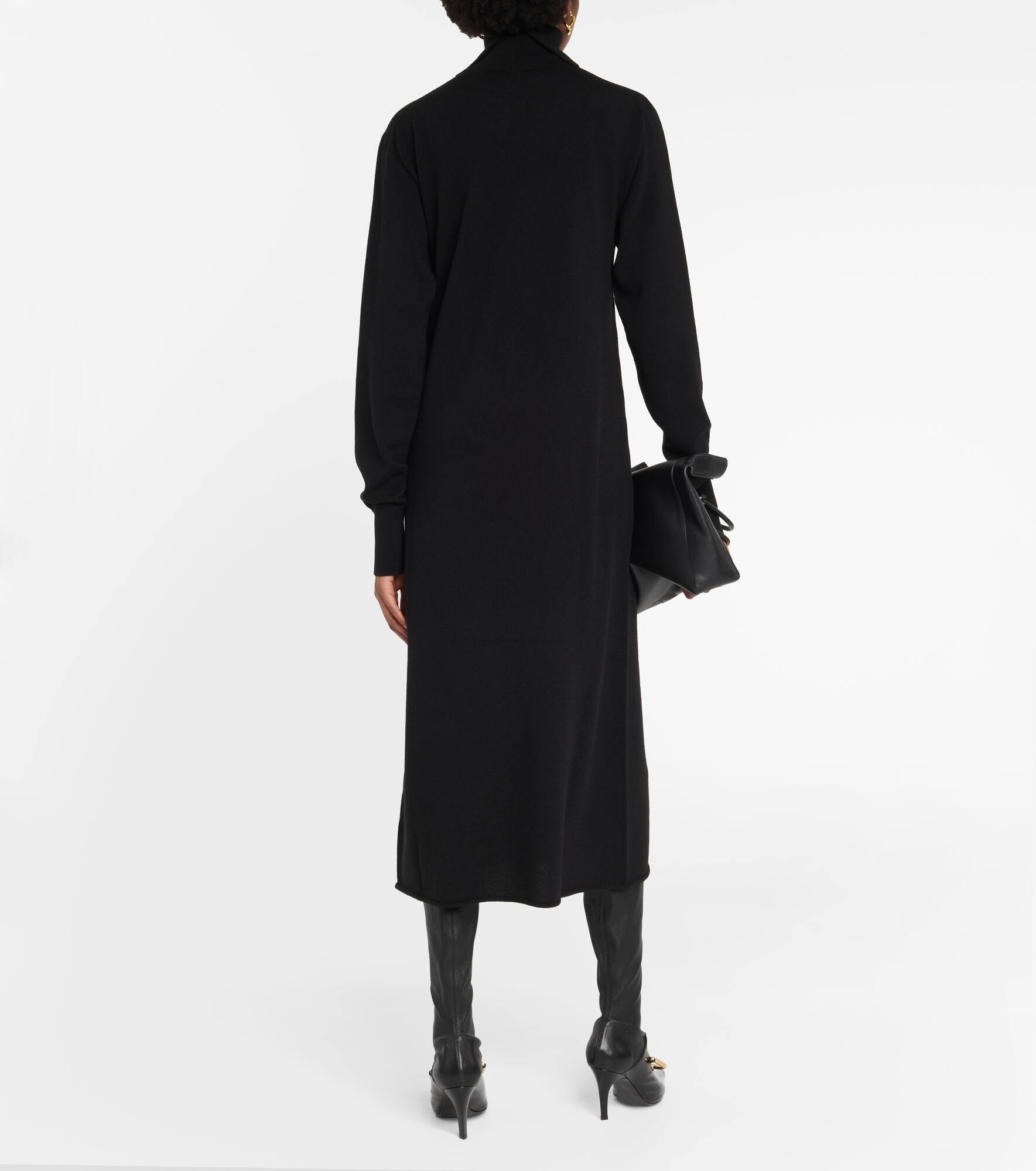 Cashmere midi dress - 3