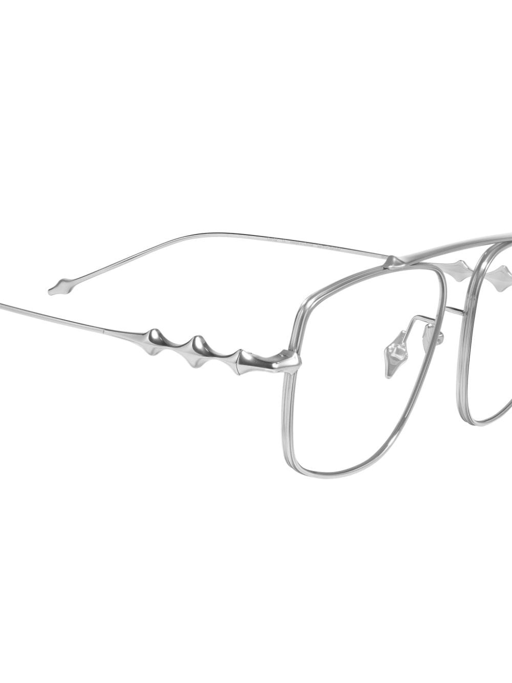 Martin 02 pilot-frame glasses - 3