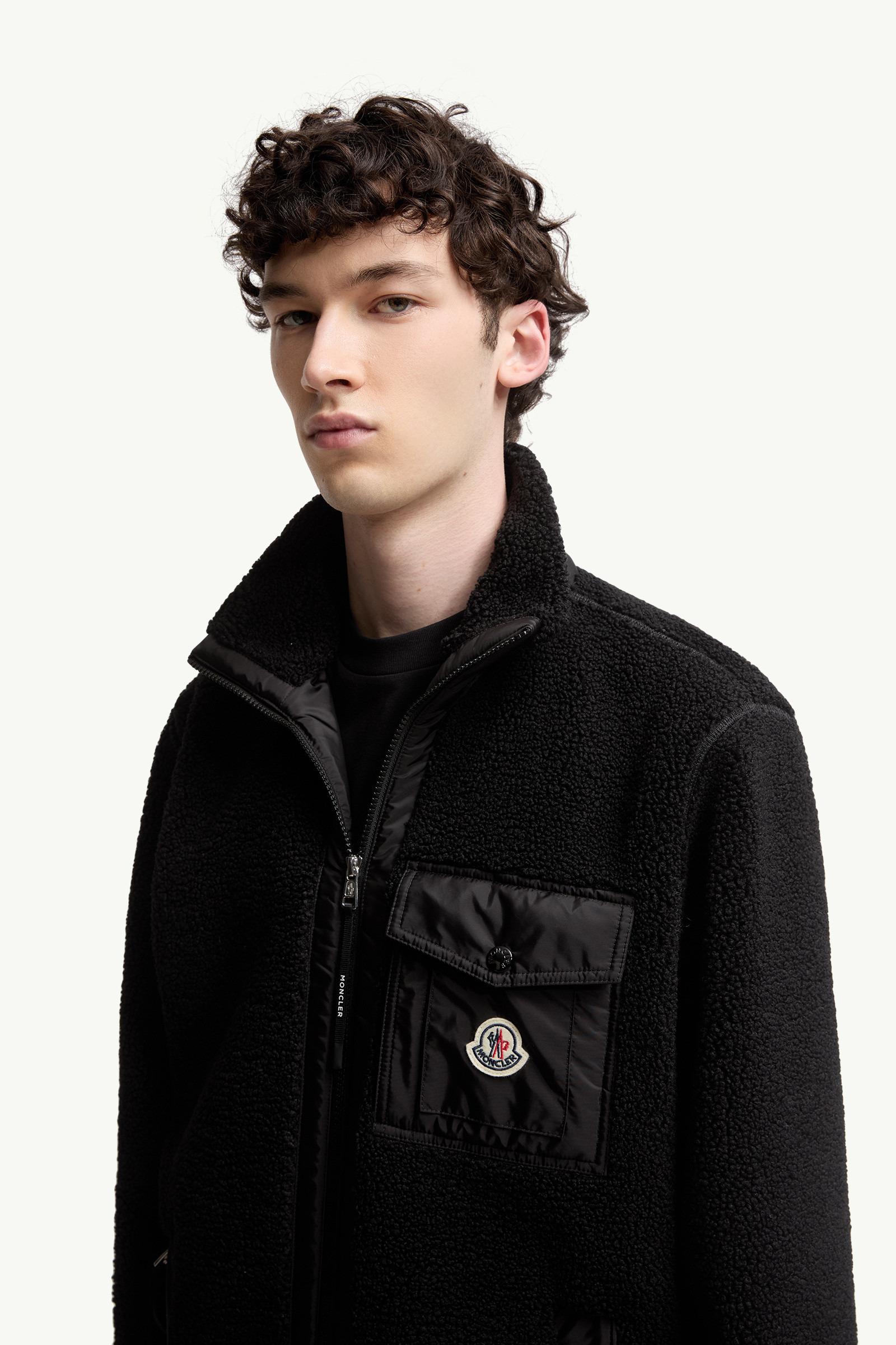 Teddy Zip-Up Sweatshirt with Pocket - 4