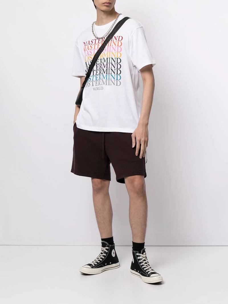 MASTERMIND WORLD skull logo-print cotton T-shirt outlook
