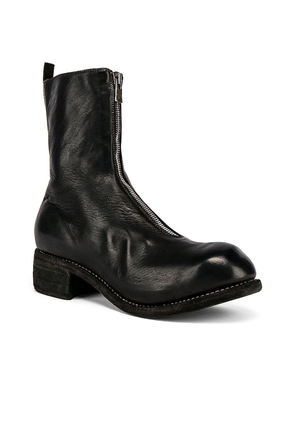 Full Grain Horse Front Zip Boot - 2