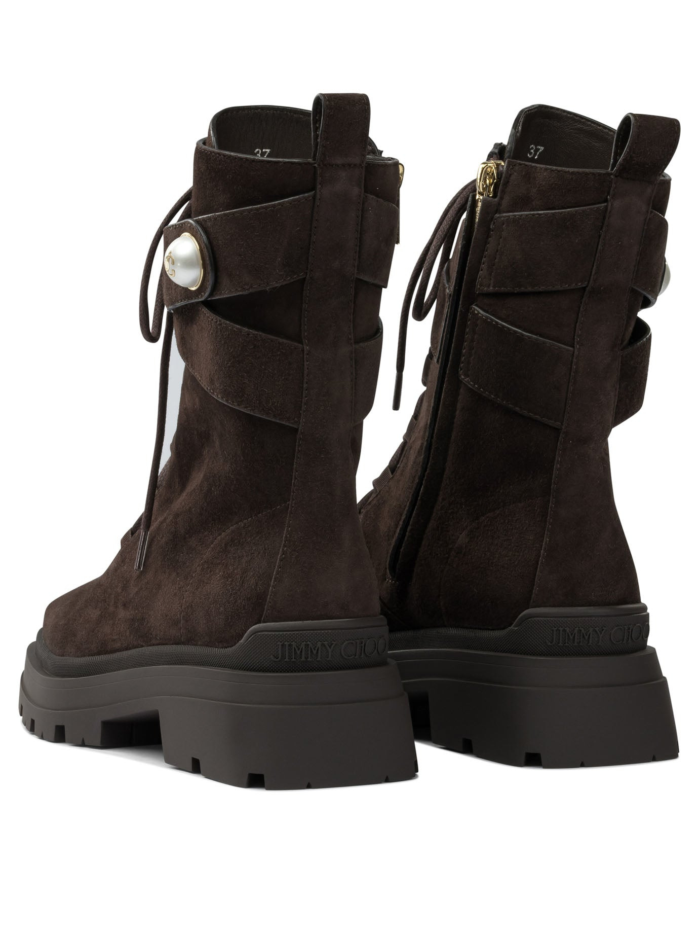Jimmy Choo Women "Noemi" 45 Mm Combat Boots - 4