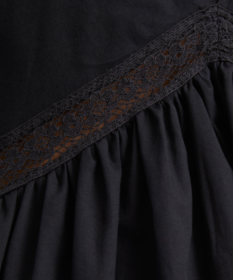 Black Fiora Midi Dress 5