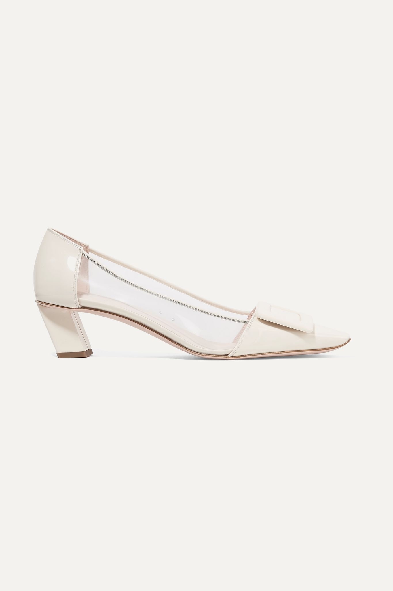 Belle Vivier patent-leather and PVC pumps - 1