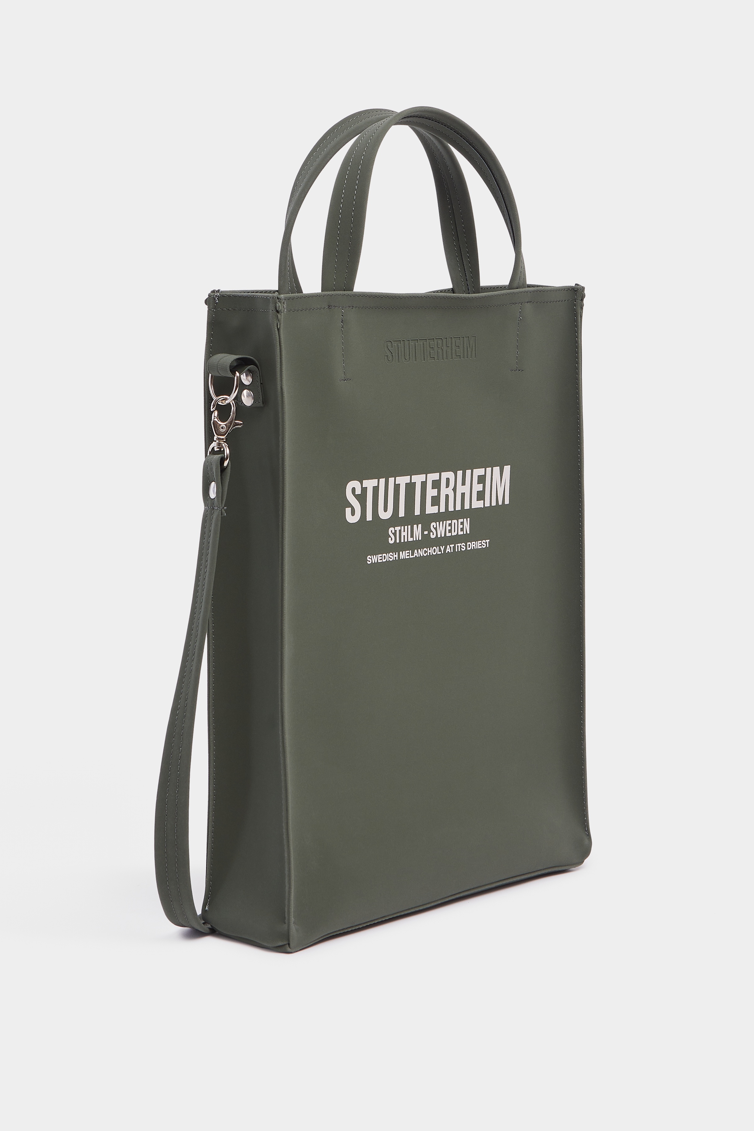 Djursholm Matte Bag Dark Green - 3