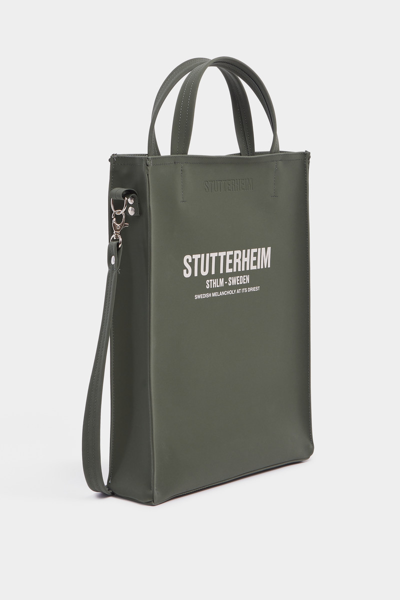 Djursholm Matte Bag Dark Green 3