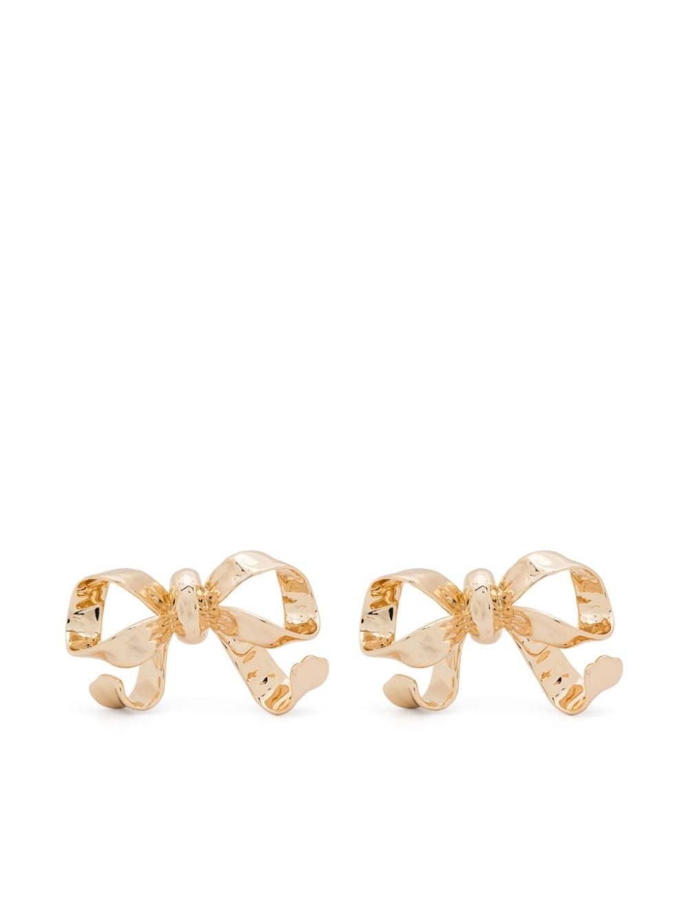 bow earrings - 1