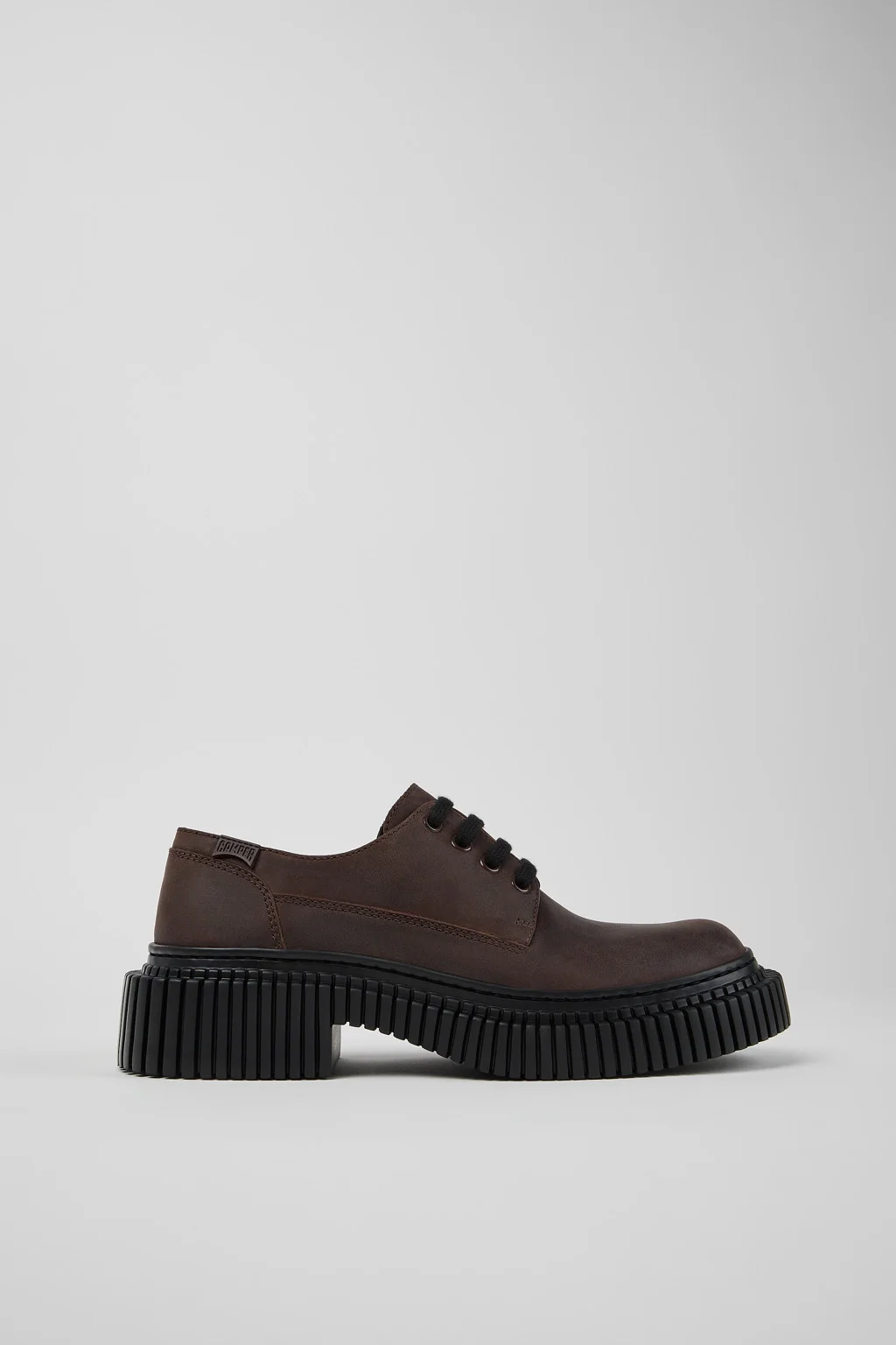 Pix Berlin Brown Nubuck Shoes for Women. - 1