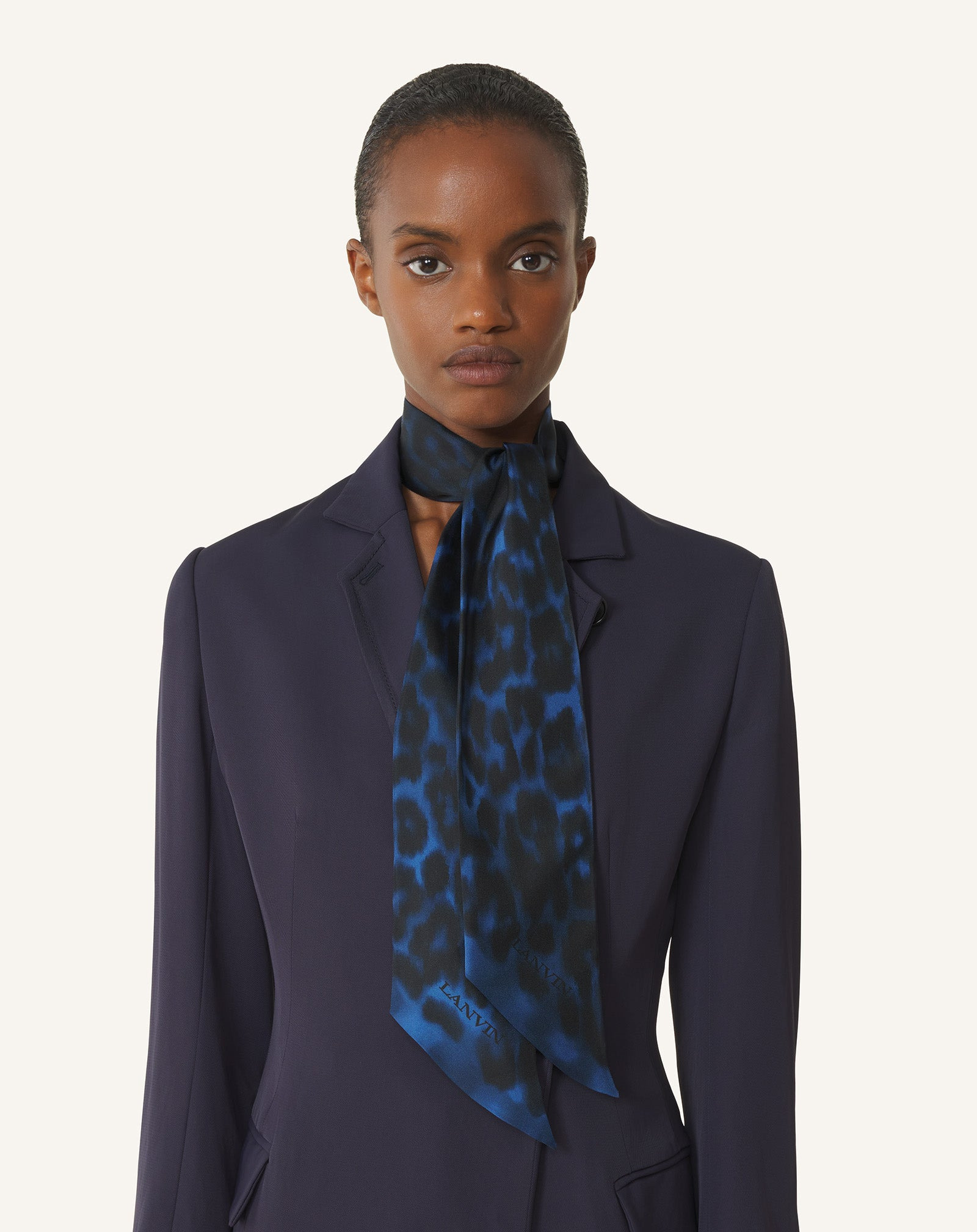LEOPARD PRINT SILK TWILLY - 4