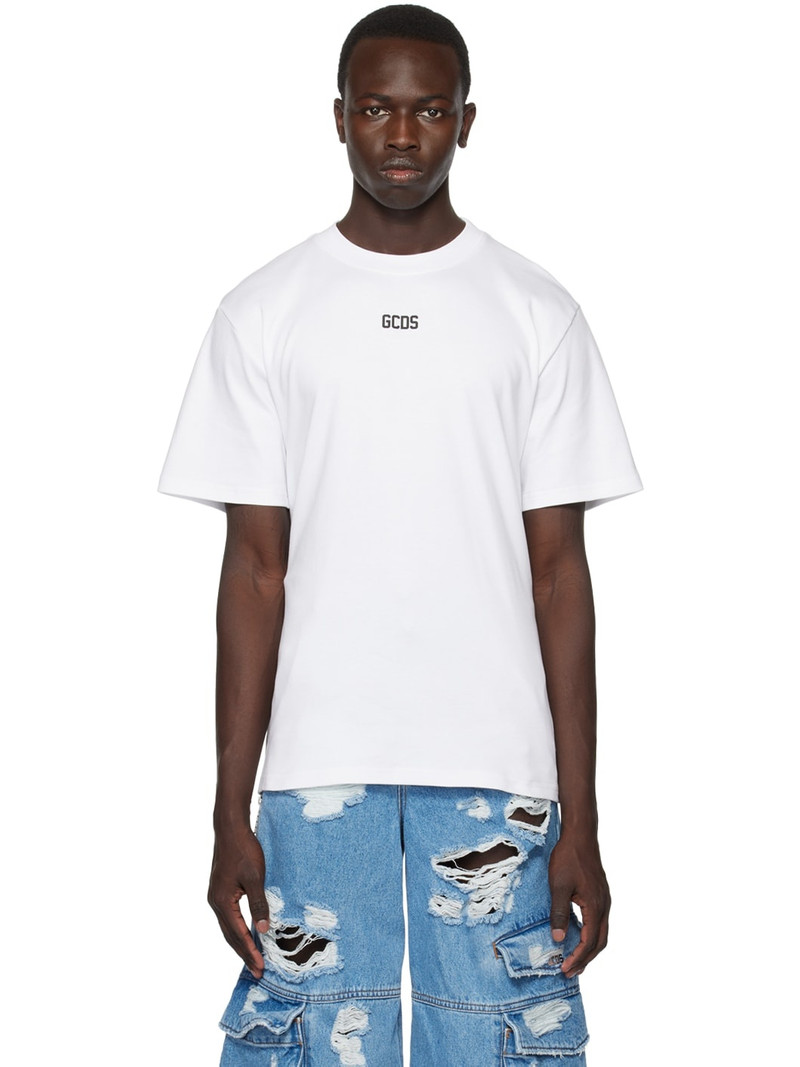 White Bonded T-Shirt - 1