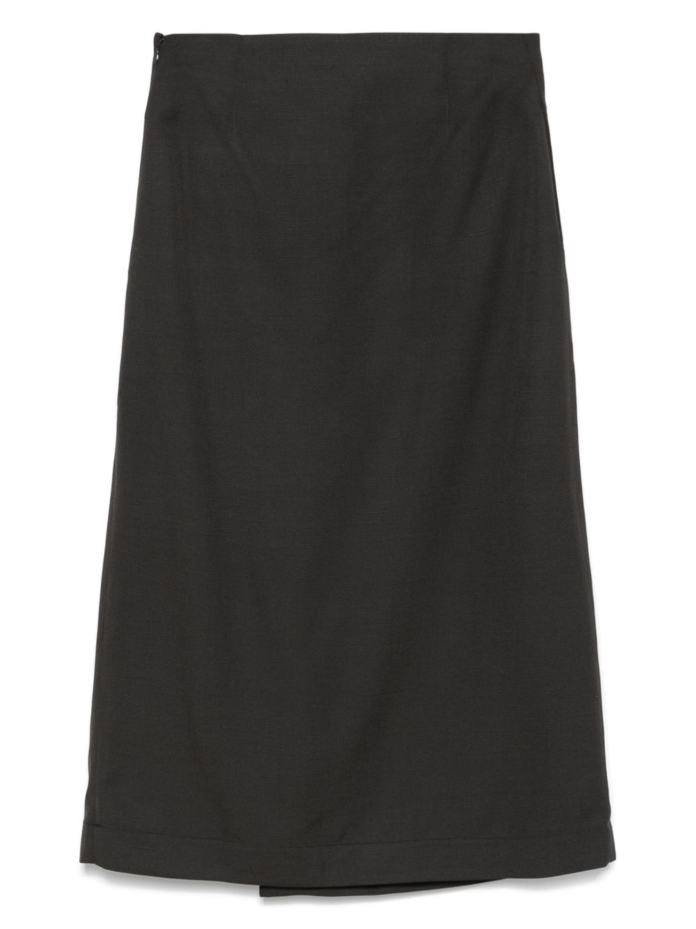 logo-strap midi skirt - 2